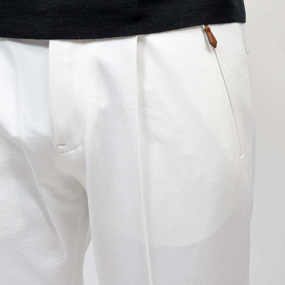 PT TORINO（ピーティー トリノ）<br>NEW BERLIN ストレッチテックジャージー 永久クリース 1プリーツパンツ SOFT FIT/VD01