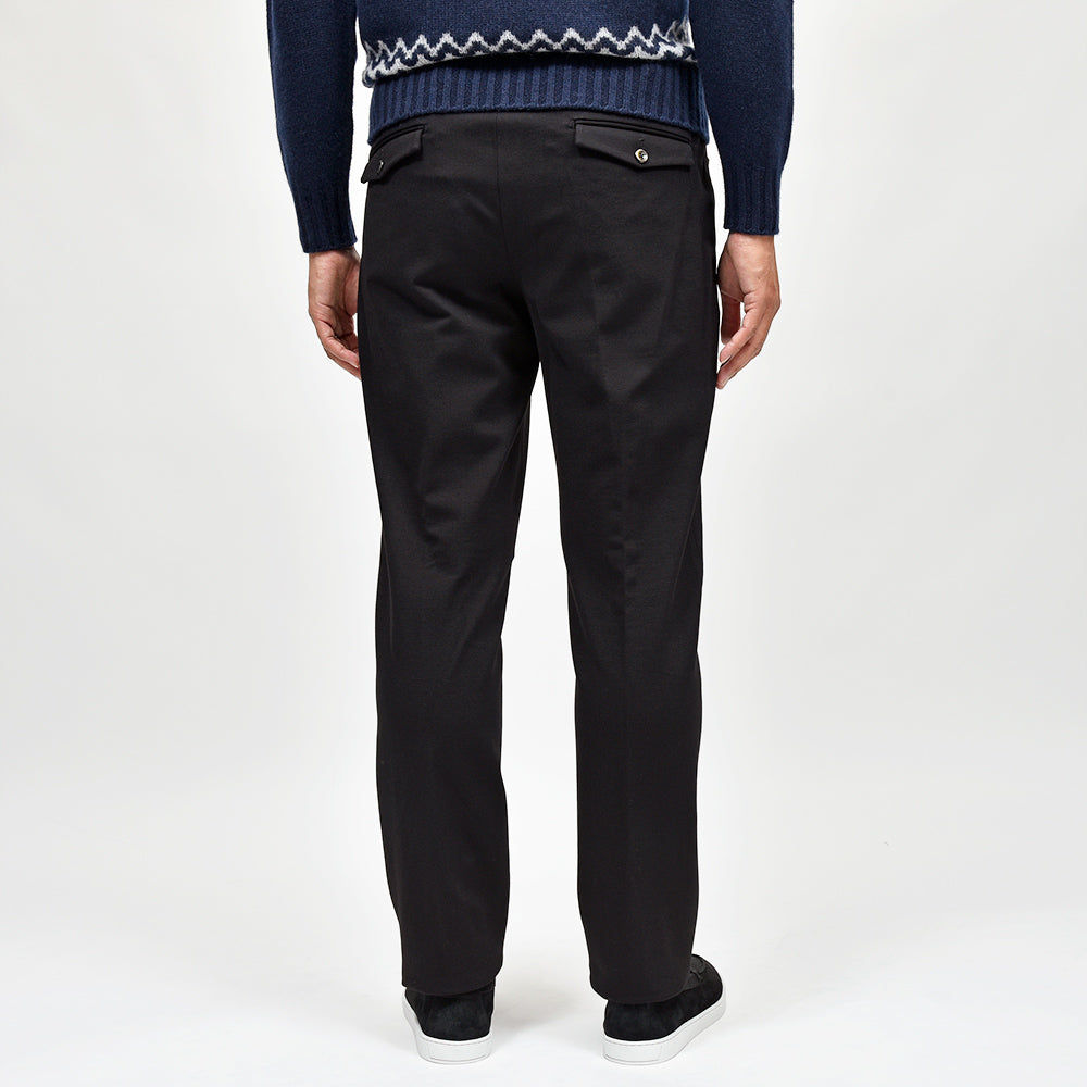 PT TORINO（ピーティー トリノ）<br>NEW BERLIN ストレッチテックジャージー 永久クリース 1プリーツパンツ SOFT FIT/VD01