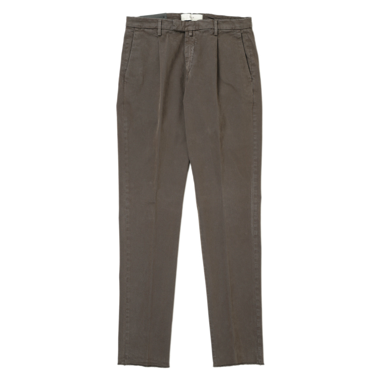 ブリリア 1949 / コットン ストレッチ ワンプリーツ スラックス パンツ/SLIM FIT BG07 JFS 400008 0046