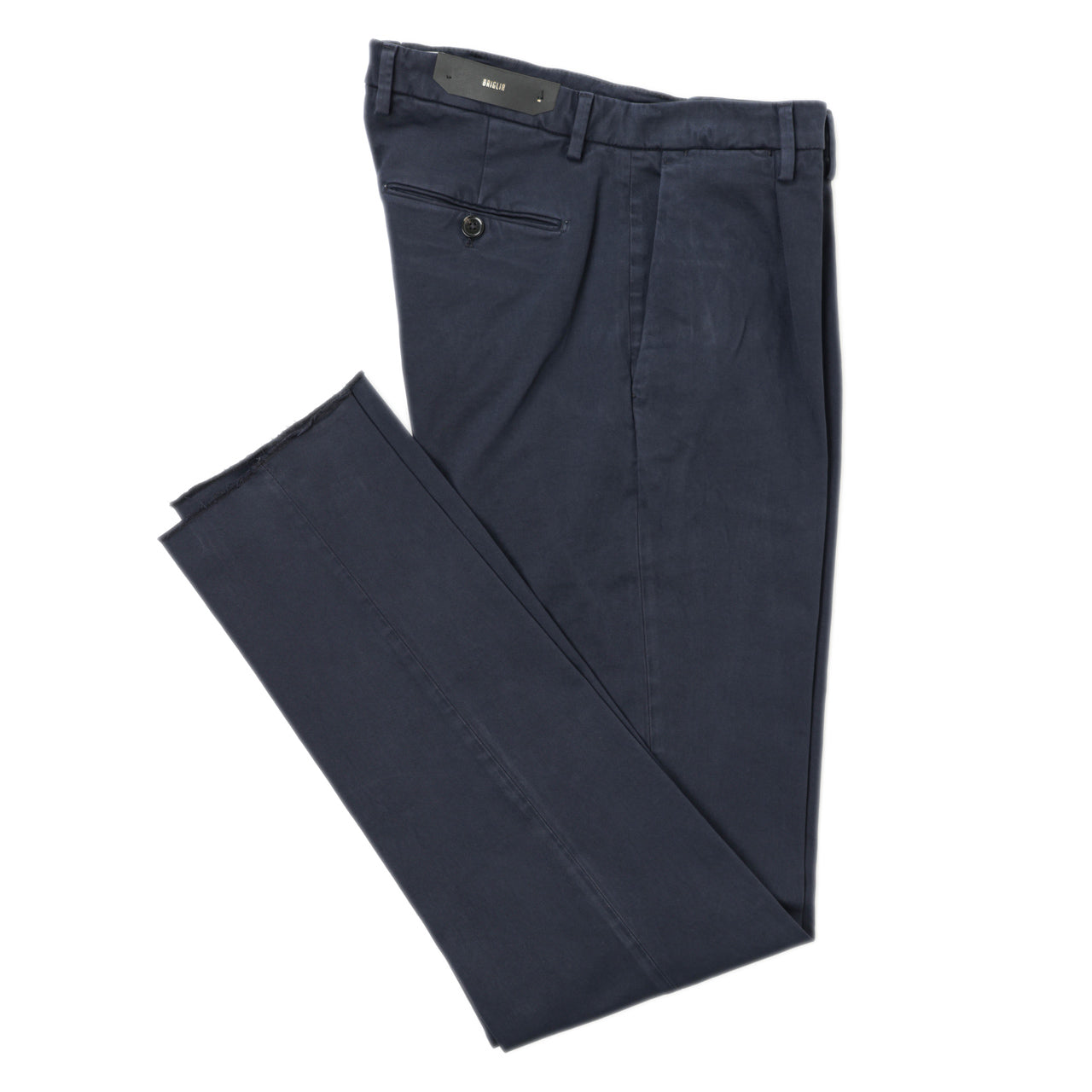 ブリリア 1949 / コットン ストレッチ ワンプリーツ スラックス パンツ/SLIM FIT BG07 JFS 400008 0011