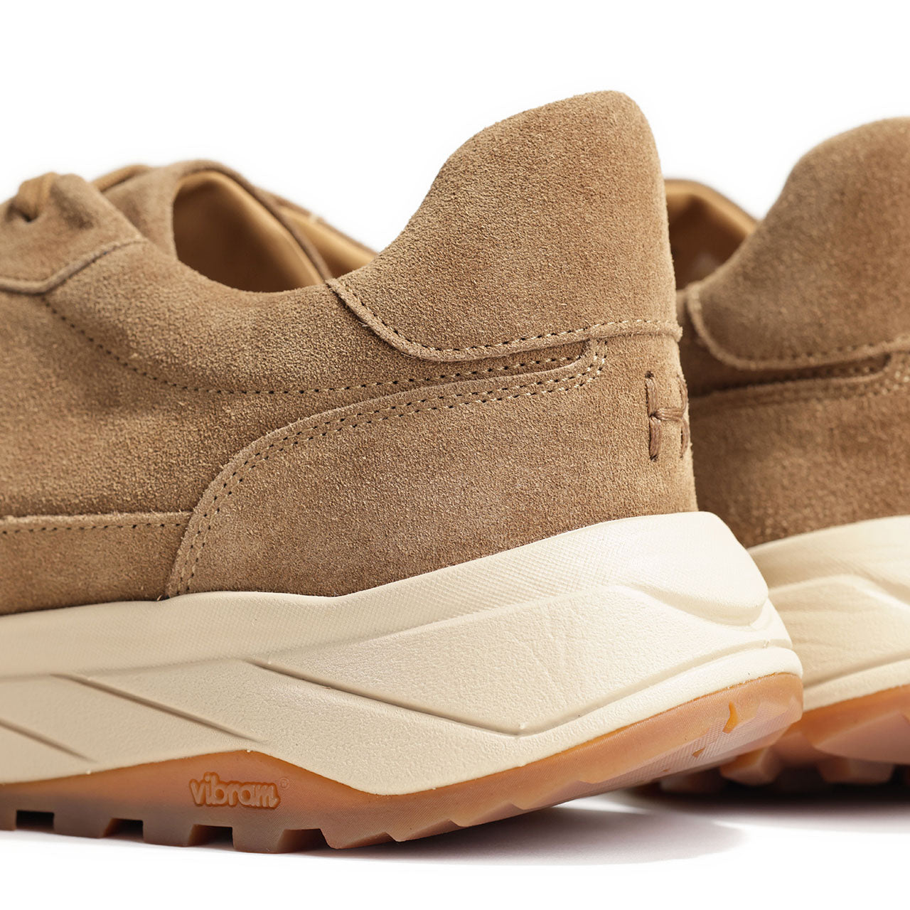 ヘンダーソン / スエード  ローカット レースアップ スニーカー ラバーソール/SHARK SUEDE CASTORO