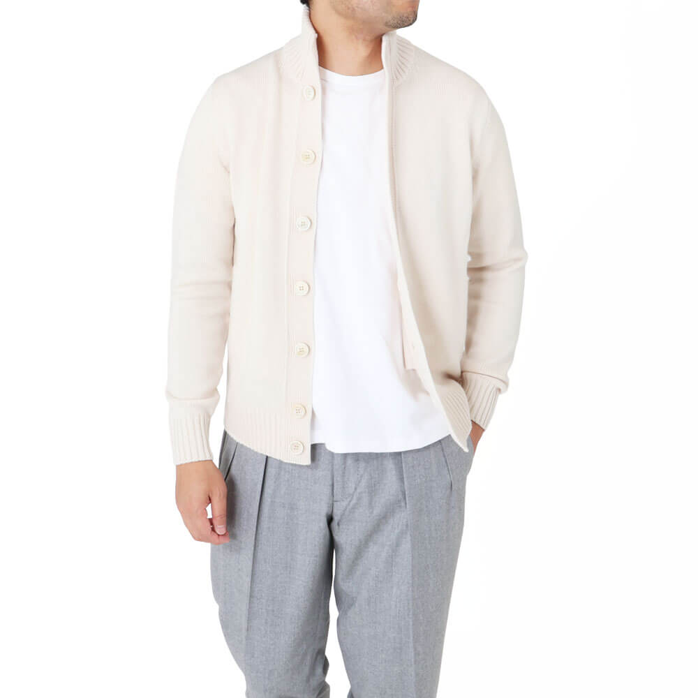 ザノーネ / ニット ブルゾン/CHIOTO(WOOL MERINOS)/CHIOTO 810130 ZR229