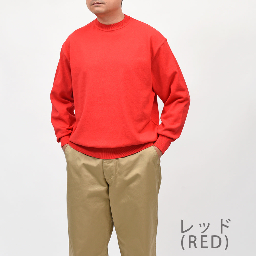 Yonetomi（ヨネトミ） WAVE COTTON KNIT PULLOVER ウェーブコットン クルーネックニット
