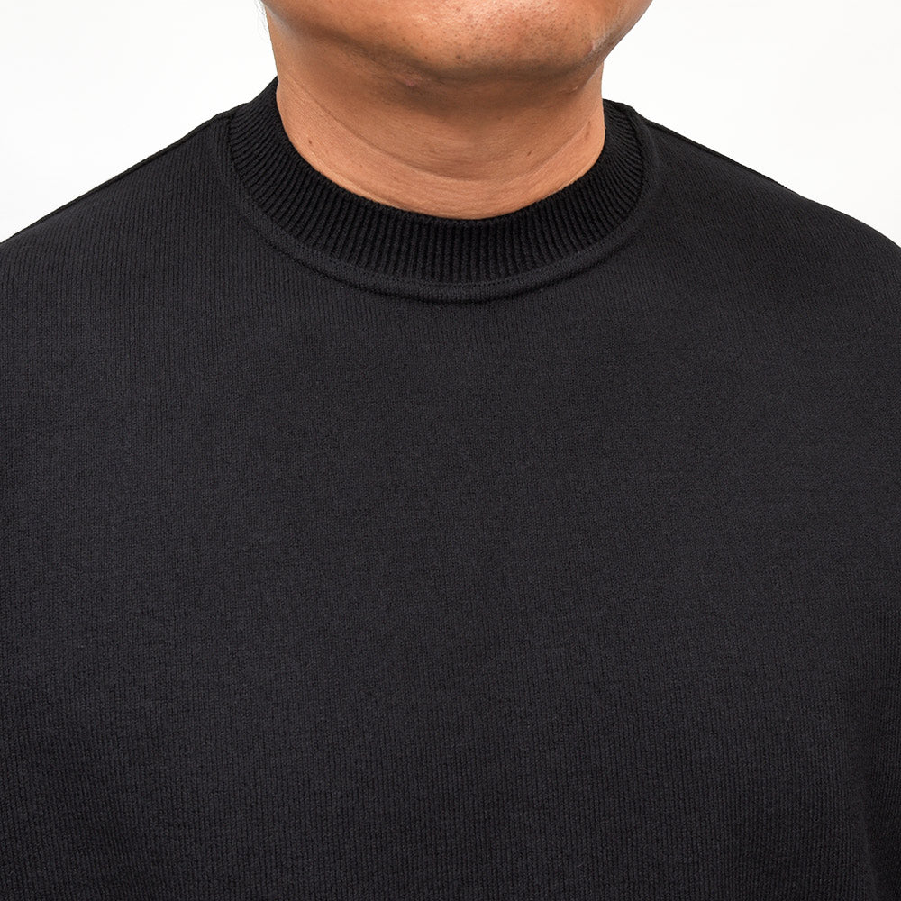 Yonetomi（ヨネトミ） WAVE COTTON KNIT PULLOVER ウェーブコットン クルーネックニット