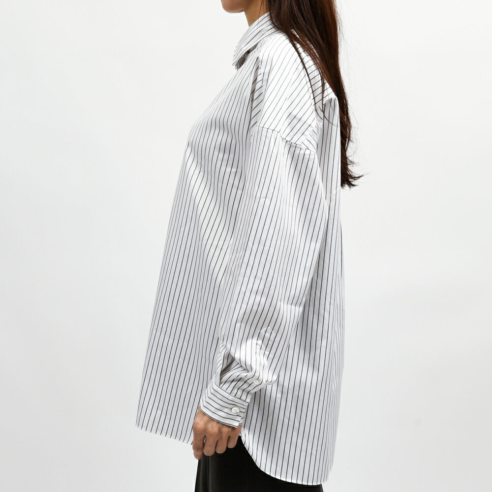 Finamore（フィナモレ） GRACE-J C0634 ペンシルストライプシャツ 21062015039