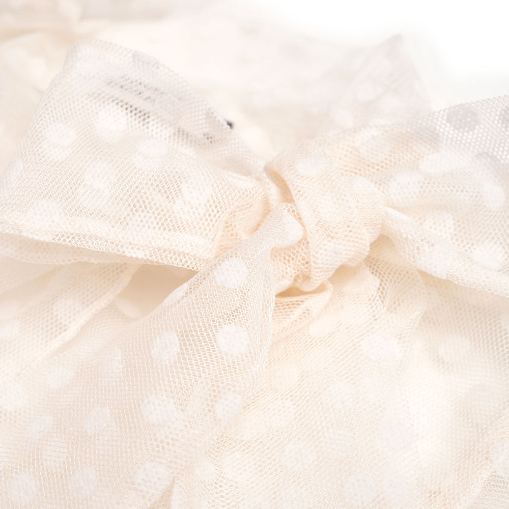 DOROTHEE SCHUMACHER(ドロシーシューマッハ)<BR>G11815-36 ドットレース ノースリーブブラウス