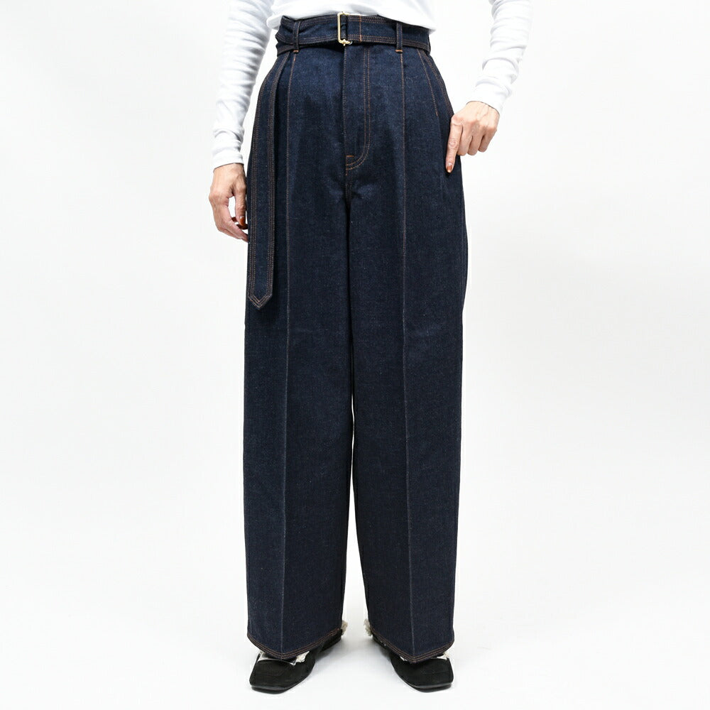 MACKINTOSH（マッキントッシュ）BELTED POLMOOD デニムベルテッドパンツ 23162000005