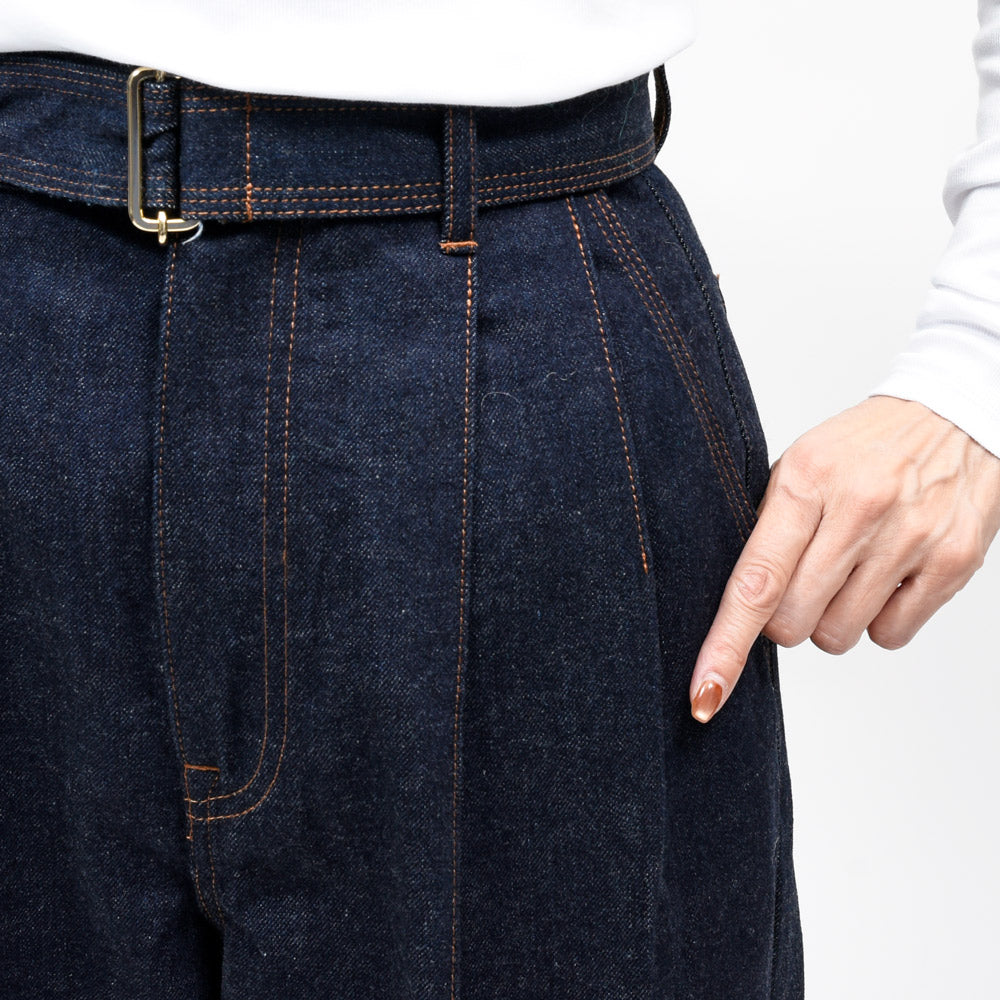 MACKINTOSH（マッキントッシュ）BELTED POLMOOD デニムベルテッドパンツ 23162000005