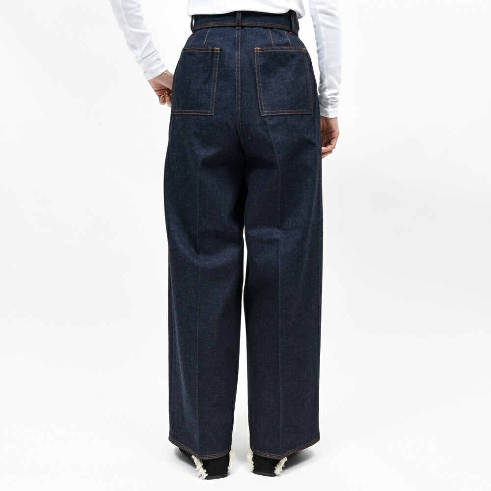 MACKINTOSH（マッキントッシュ）BELTED POLMOOD デニムベルテッドパンツ 23162000005