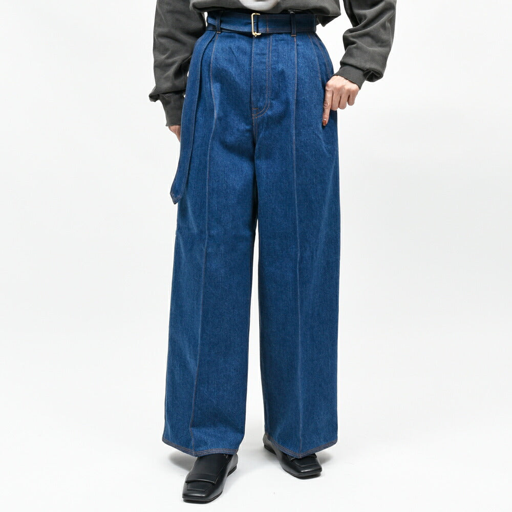 MACKINTOSH（マッキントッシュ）DNM BELTED POLMOOD デニムベルテッドパンツ 23162001005