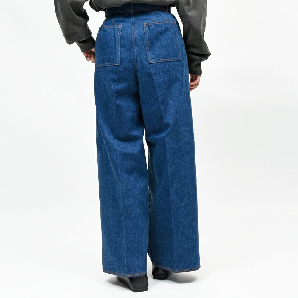 MACKINTOSH（マッキントッシュ）DNM BELTED POLMOOD デニムベルテッドパンツ 23162001005