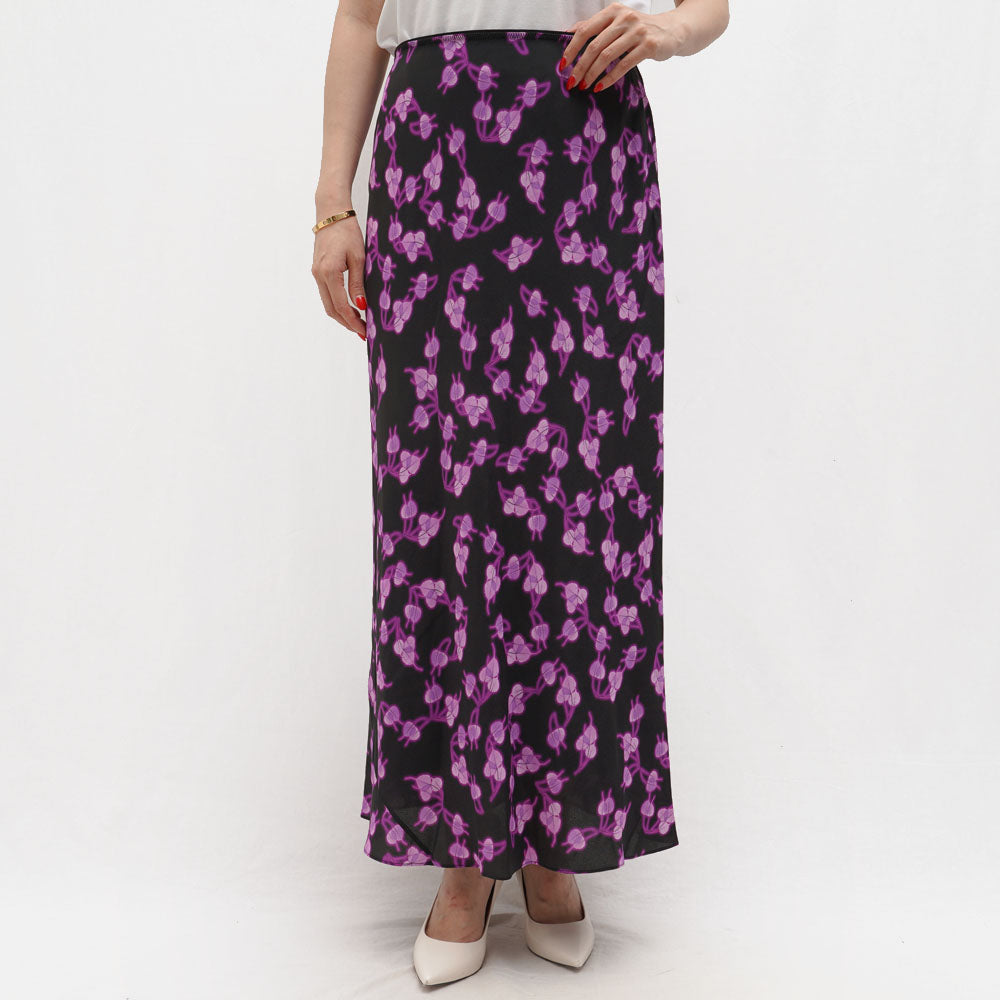 DOROTHEE SCHUMACHER(ドロシーシューマッハ)<BR>G11403-07 リーフプリント タイトスカート