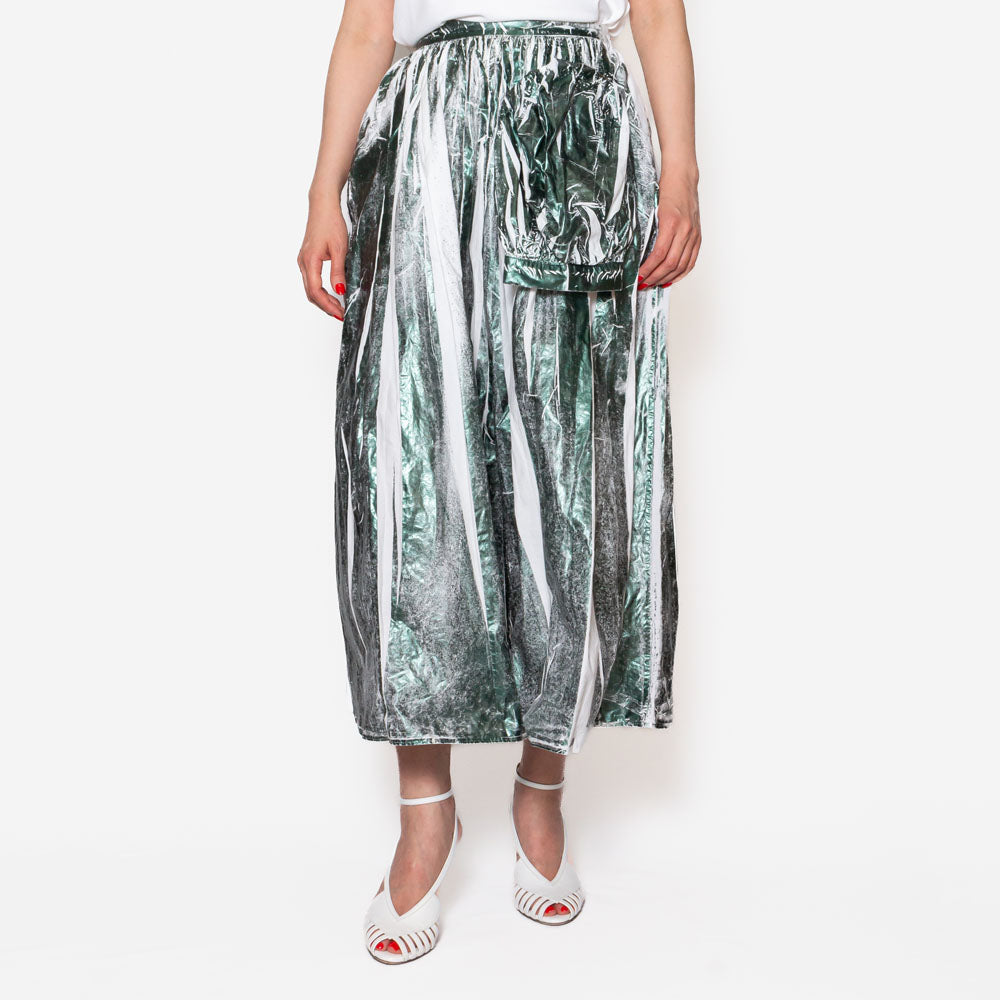 MM6 MAISON MARGIELA(メゾン マルジェラ)<BR>S62MA0074 ペイント ギャザースカート