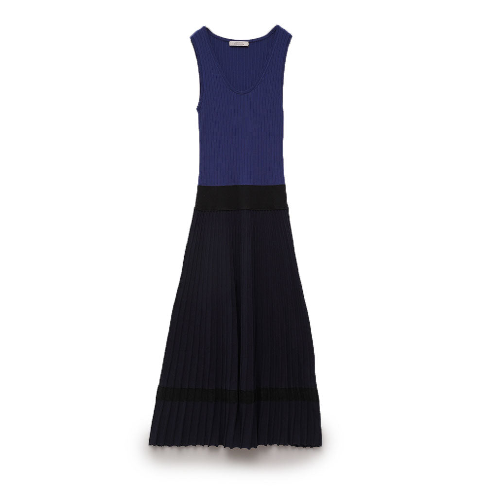 DOROTHEE SCHUMACHER(ドロシーシューマッハ)<BR>G11523-43 ノースリーブ リブニットワンピース