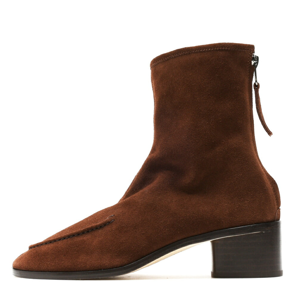 HEREU（へリュー） JULIOL BOOT CALF SUEDE HEELED カーフスエードブーツ 25062000077