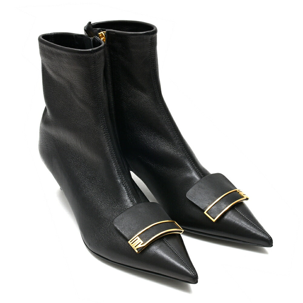 Sergio Rossi（セルジオロッシ）BOOTIE B16970MAGE08 ナッパレザーブーツ 25066001218