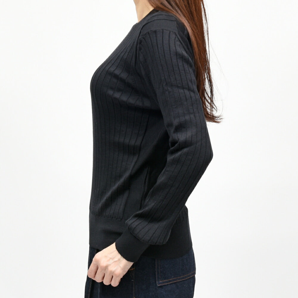 SLOANE（スローン）SL11W-501 ワイドリブクルーネックニット 26062000210