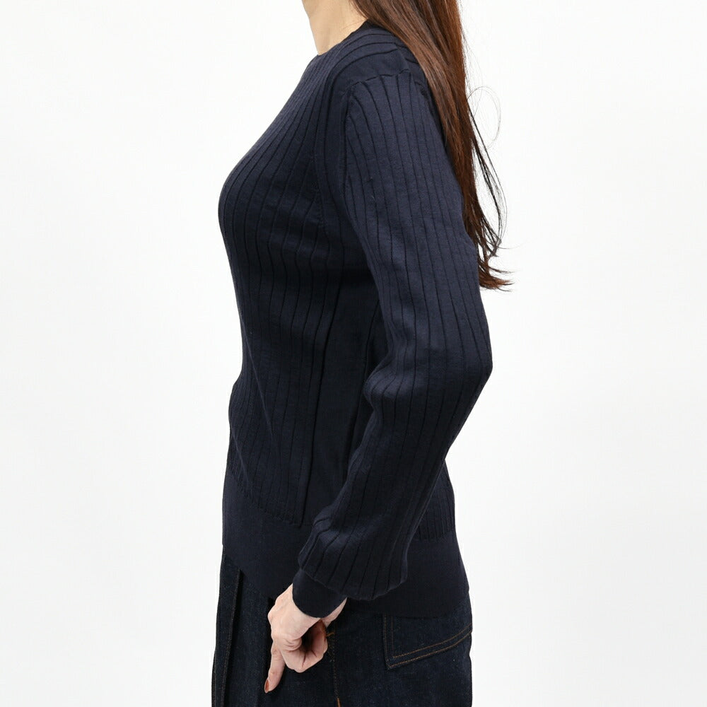 SLOANE（スローン）SL11W-501 ワイドリブクルーネックニット 26062000210