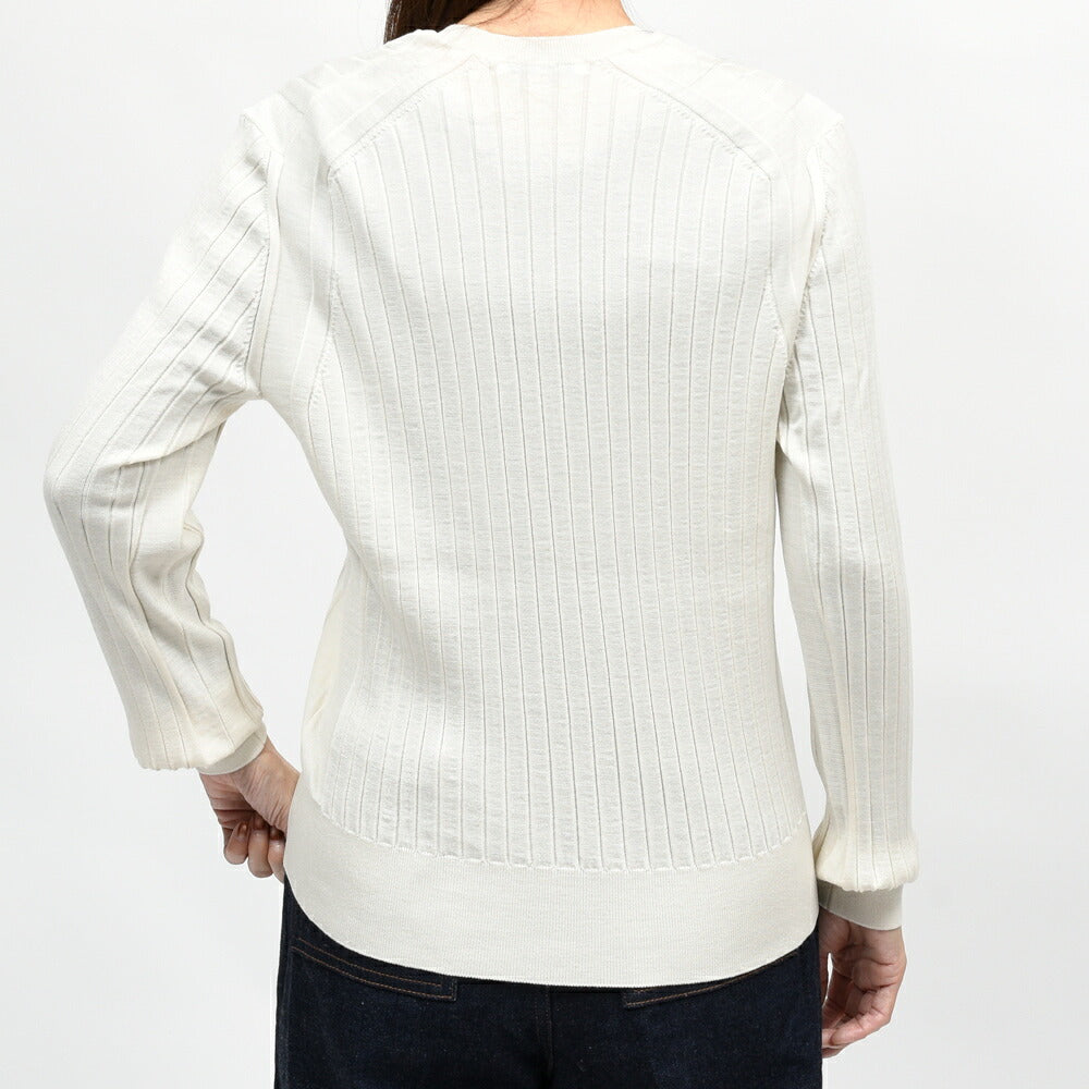 SLOANE（スローン）SL11W-501 ワイドリブクルーネックニット 26062000210