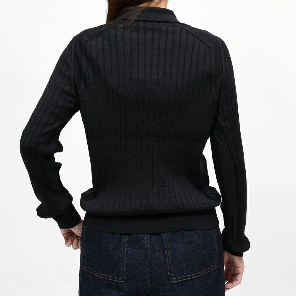 SLOANE（スローン）SL11W-503 ワイドリブニットポロ 26062001210