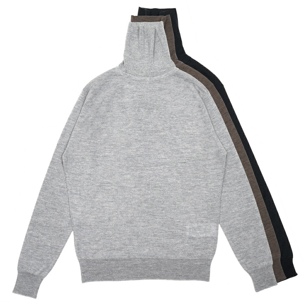 JOHN SMEDLEY（ジョンスメドレー）LENA メリノウールタートルネックニットプルオーバー 26062009030
