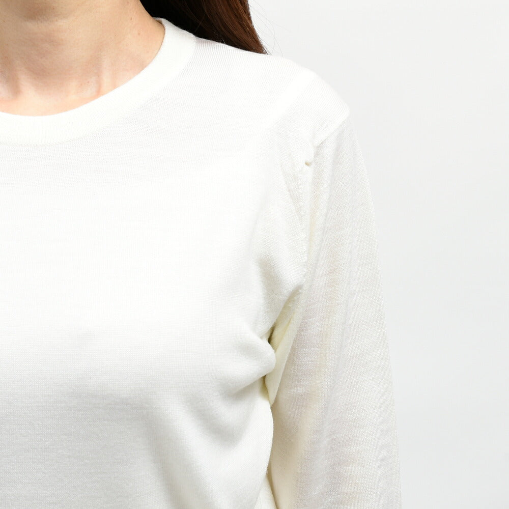 JOHN SMEDLEY（ジョンスメドレー） VIVIENNE メリノクルーネックニットプルオーバー 26062010030