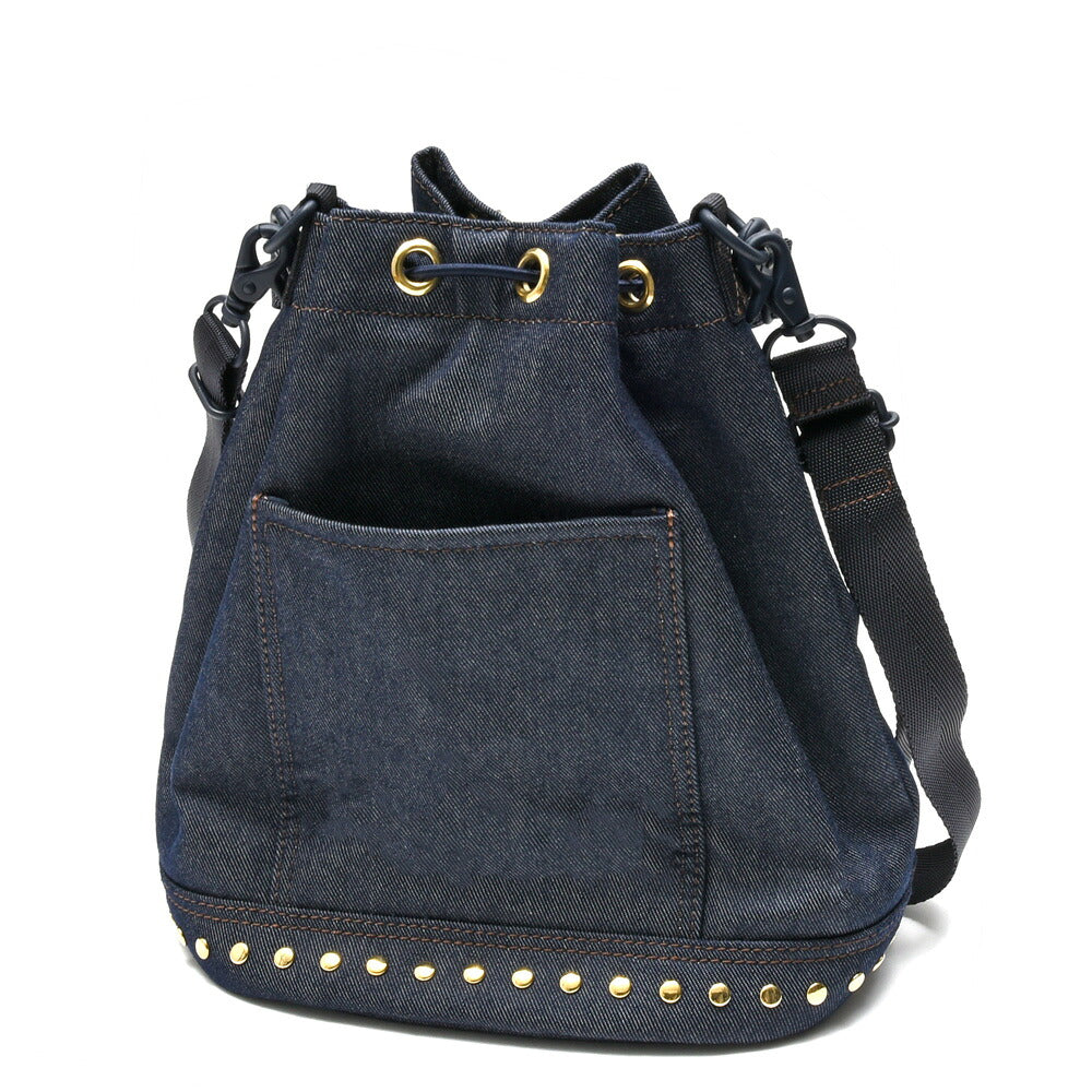 MACKINTOSH（マッキントッシュ）DRAWSTRING BUCKET STUDS DNM ドローストリングスタッズデニムバッグ 28462000005