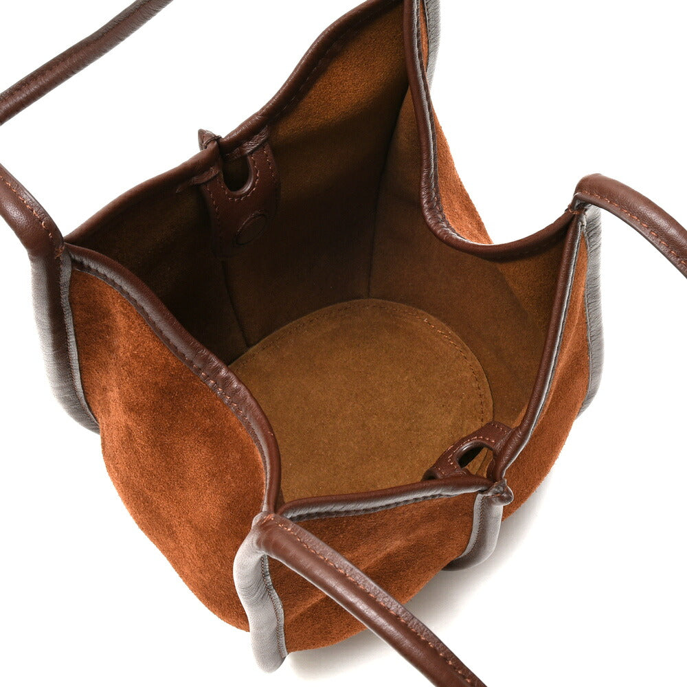HEREU（へリュー）CALELLA BUCKET SUEDE スエードバケットショルダーバッグ 28462003077