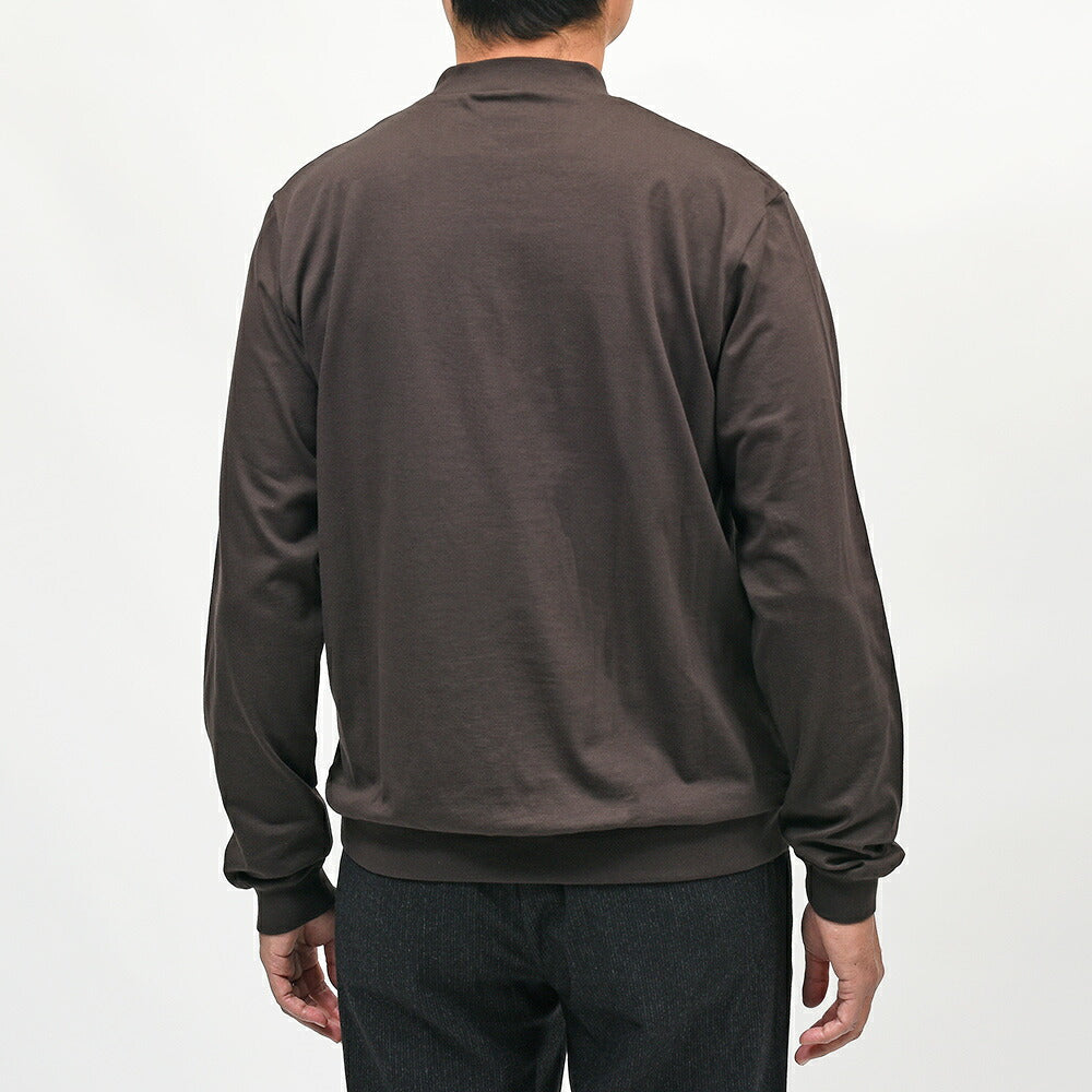 ANTICIPO（アンティーチポ）FIANO LUNGO スムースコットン モックネックカットソー