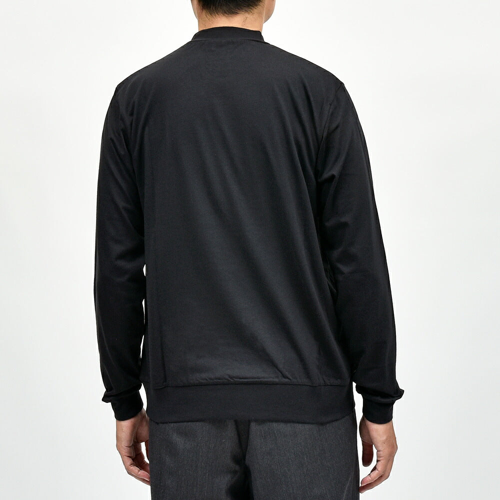 ANTICIPO（アンティーチポ）FIANO LUNGO スムースコットン モックネックカットソー