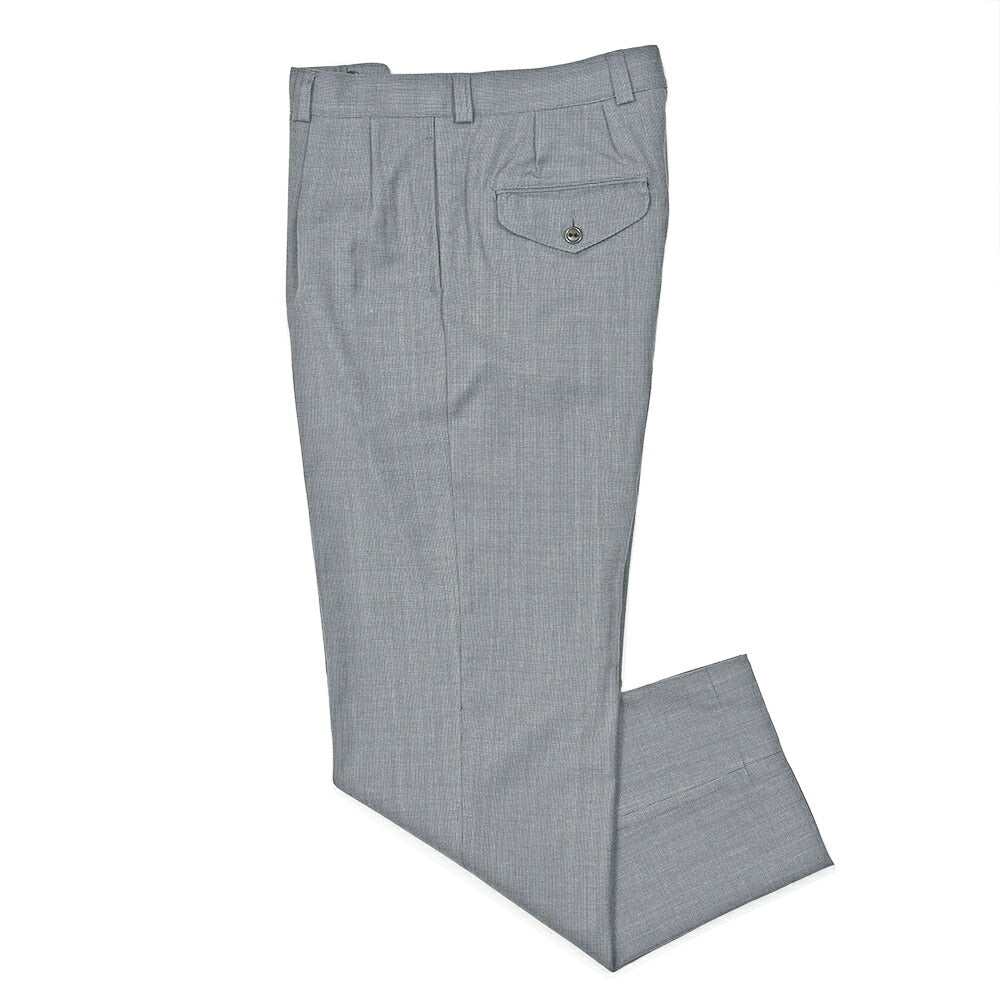 COHERENCE（コヒーレンス）NICOLAS ウールツイル ROVER WOOL TWILL 2プリーツトラウザーズ