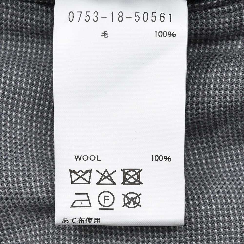 COHERENCE（コヒーレンス）NICOLAS ウールツイル ROVER WOOL TWILL 2プリーツトラウザーズ