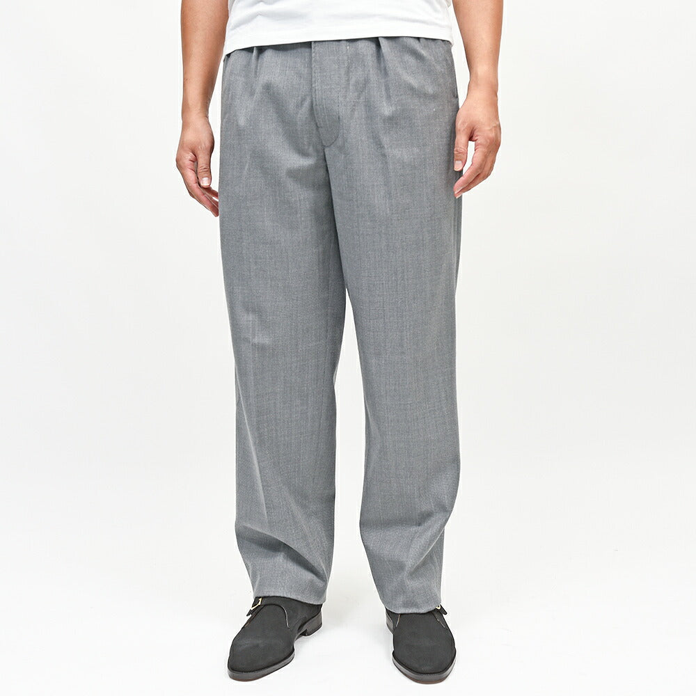 COHERENCE（コヒーレンス）NICOLAS ウールツイル ROVER WOOL TWILL 2プリーツトラウザーズ