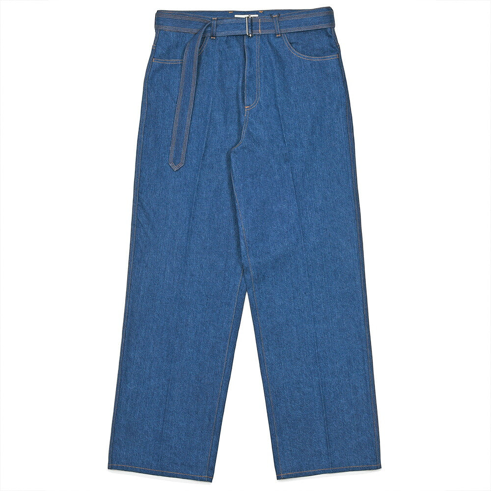 MACKINTOSH（マッキントッシュ）EASTRIGGS コットン ウォッシュド ベルテッドデニムパンツ