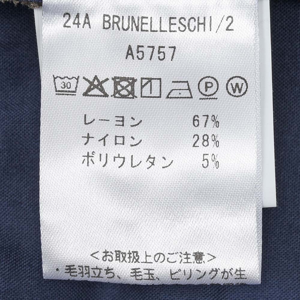 giabsarchivio（ジャブスアルキヴィオ）BRUNELLESCHI2 カルゼジャージー 1プリーツカーゴパンツ A5757