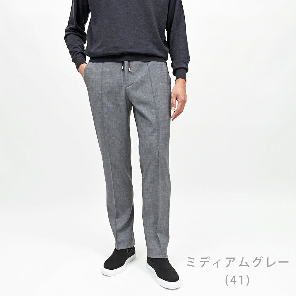 giabsarchivio（ジャブスアルキヴィオ）別注MASACCIO ring/3G テクノウール ノープリーツパンツ A6426