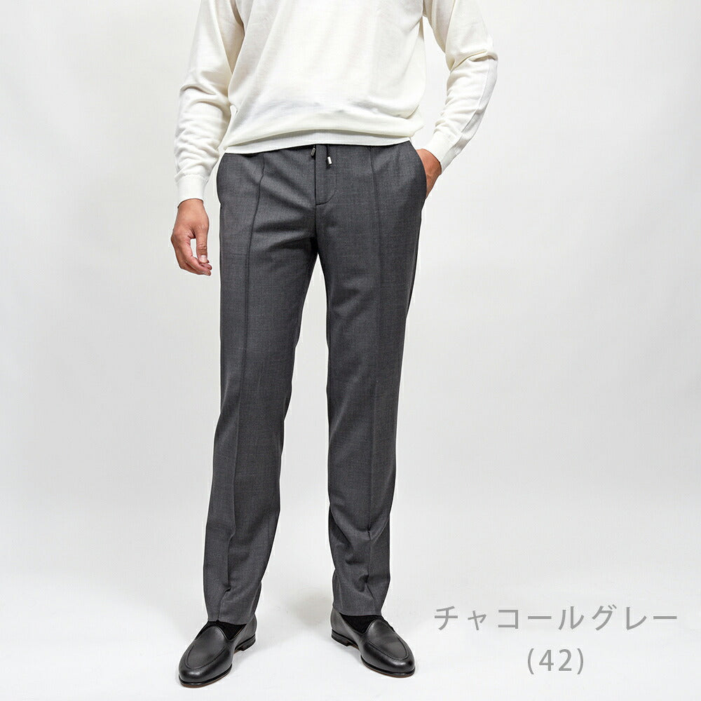 giabsarchivio（ジャブスアルキヴィオ）別注MASACCIO ring/3G テクノウール ノープリーツパンツ A6426