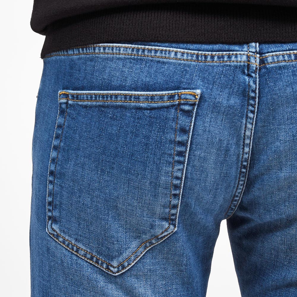PT TORINO DENIM（ピーティートリノデニム）SAMBA コットンポリエステル ストレッチ スリムテーパードデニムパンツ/CA5940