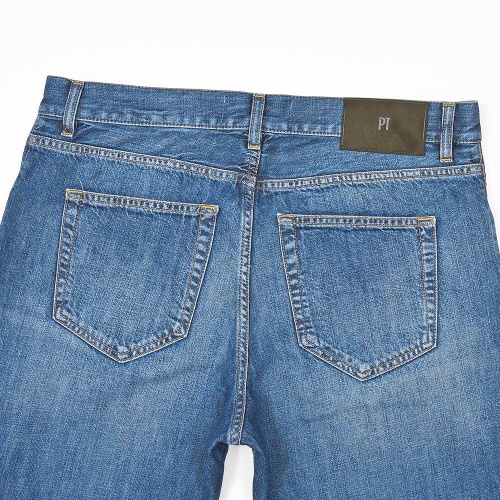 PT TORINO DENIM（ピーティートリノデニム）RELAX コットン レギュラーデニムパンツ/OA5030