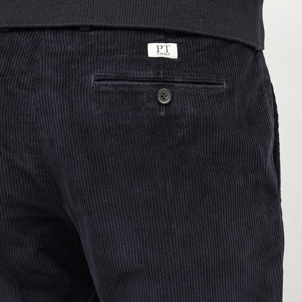 PT TORINO（ピーティートリノ）LIAM コットンストレッチ コーデュロイ ノープリーツパンツ STRAIGHT FIT/VD12