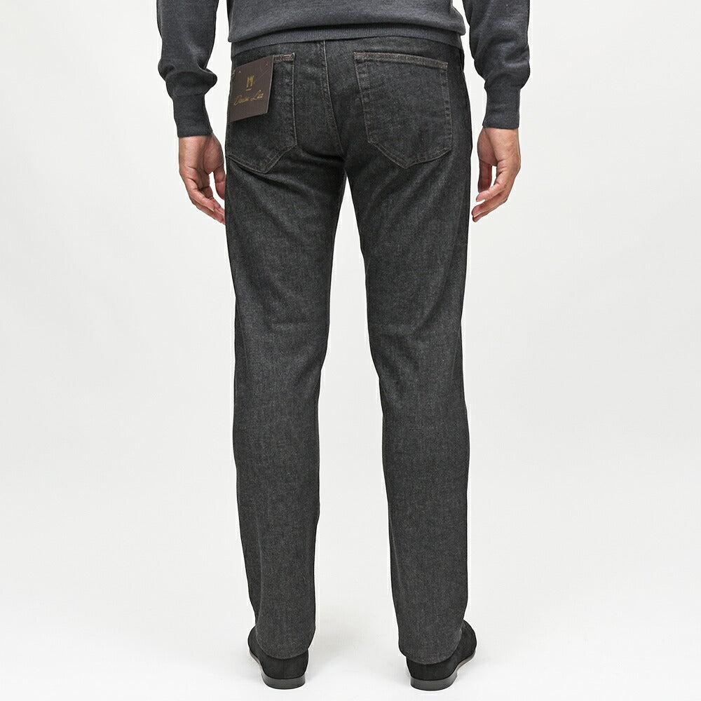 PT TORINO DENIM（ピーティートリノデニム）BREAKBEAT コットンカシミヤストレッチ レギュラーブラックデニムパンツ/CP6310
