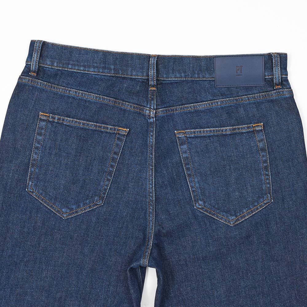 PT TORINO DENIM（ピーティートリノデニム）RAP コットンストレッチ デニムワイドパンツ/IM6010