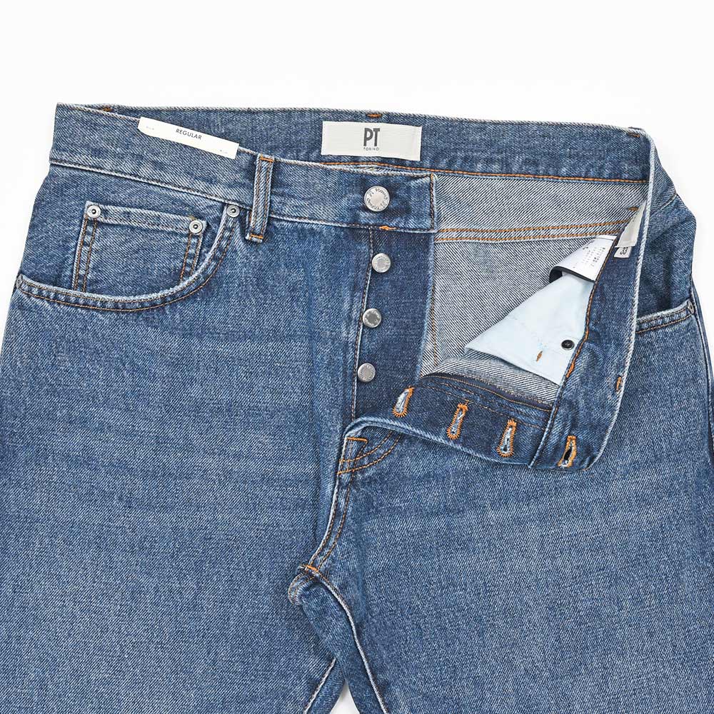 PT TORINO DENIM（ピーティートリノデニム）BREAKBEAT コットン レギュラーデニムパンツ/AW0730