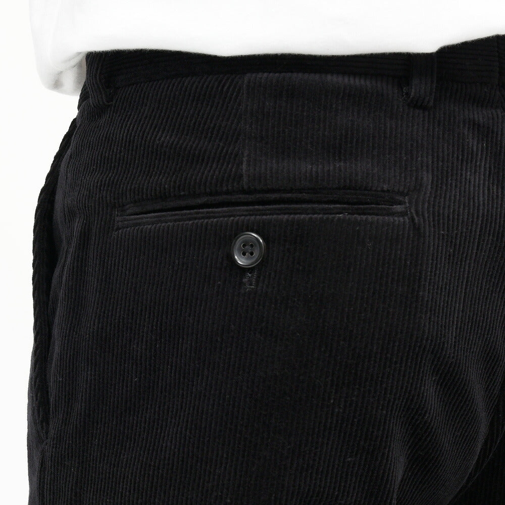 garoh（ガロウ）pants08 ストレッチコーデュロイ テーパードパンツ