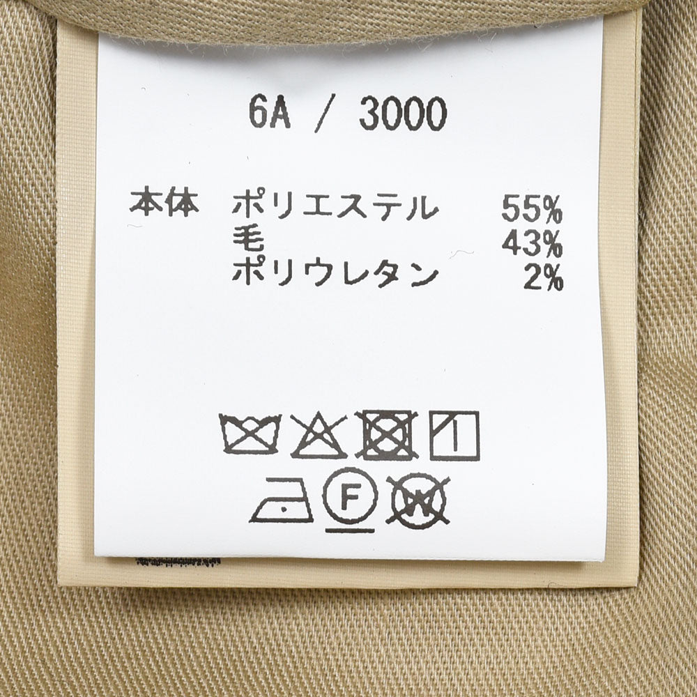 BONHEUR（ボネール）SAN VITO テクノウール サージ シャーリングパンツ
