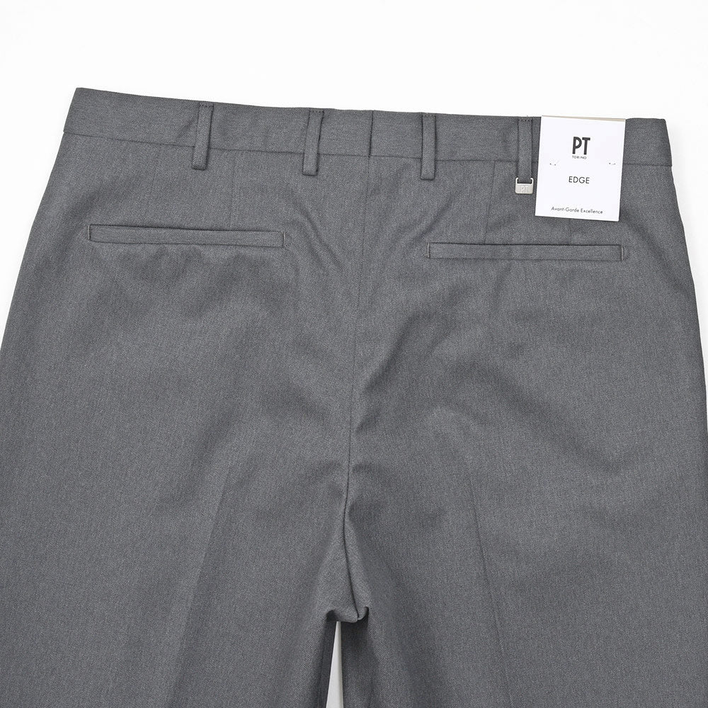PT TORINO（ピーティートリノ）SAMUEL ヴァージンウール ツイル 1プリーツパンツ ALTERNATIVE FIT/SD74