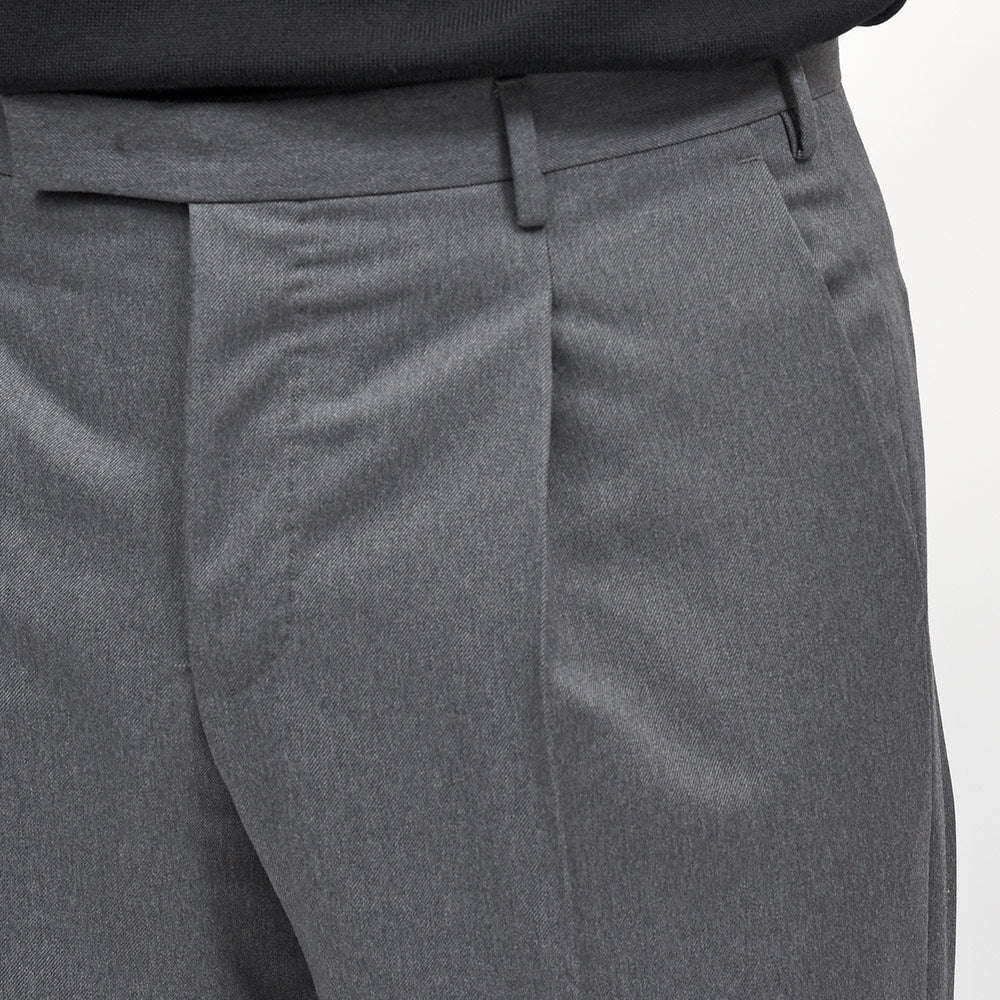 PT TORINO（ピーティートリノ）SAMUEL ヴァージンウール ツイル 1プリーツパンツ ALTERNATIVE FIT/SD74