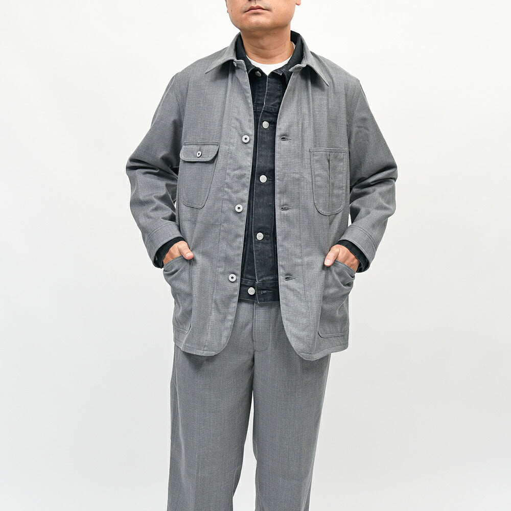 COHERENCE（コヒーレンス）JACKSON ウールツイル ROVER WOOL TWILL ワークジャケット