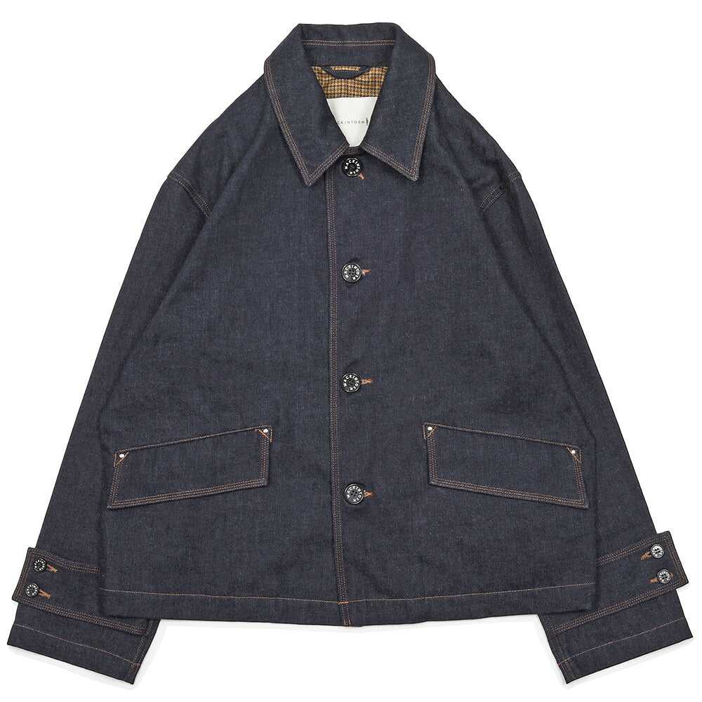 MACKINTOSH（マッキントッシュ）HUMBIE SL DNM SHORT GTS コットン ワンウォッシュデニムジャケット