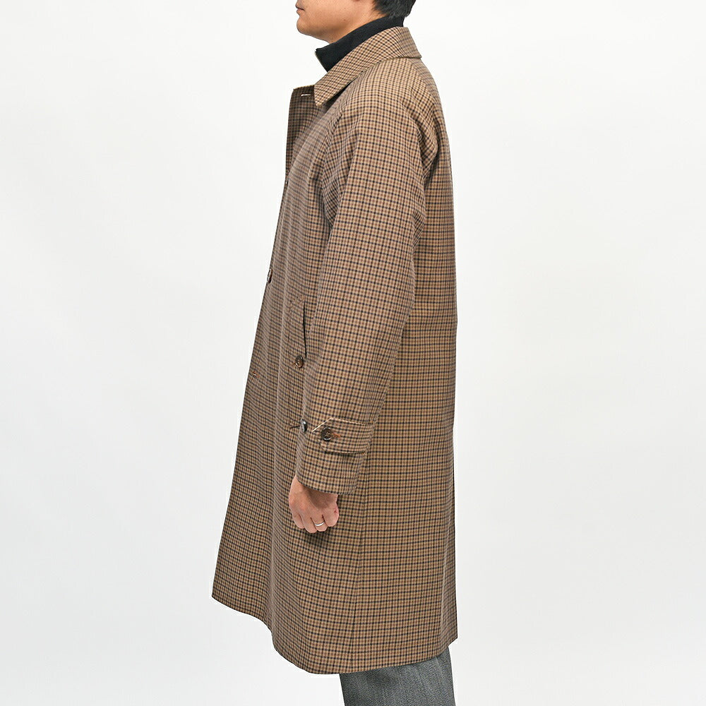 MACKINTOSH（マッキントッシュ）BALFIELD REVERSIBLE ウールコットン ガンクラブチェック リバーシブル バルカラーコート